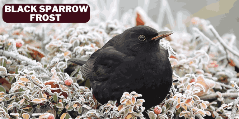 black sparrow frost