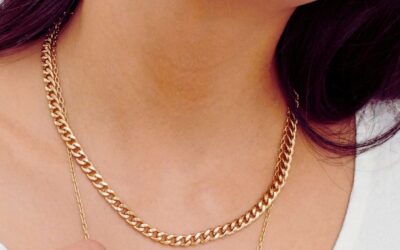 Clean gold chains